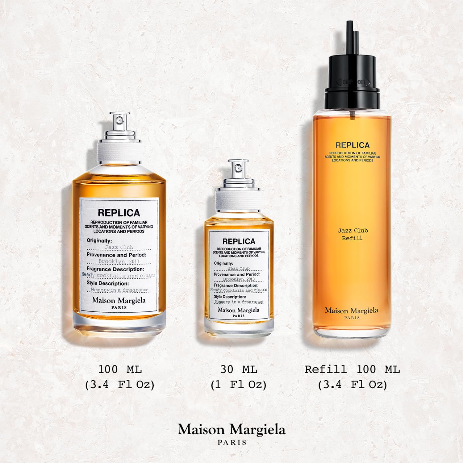 Amazon | MAISON MARGIELA Replica Jazz Club Eau de Toilette Refill