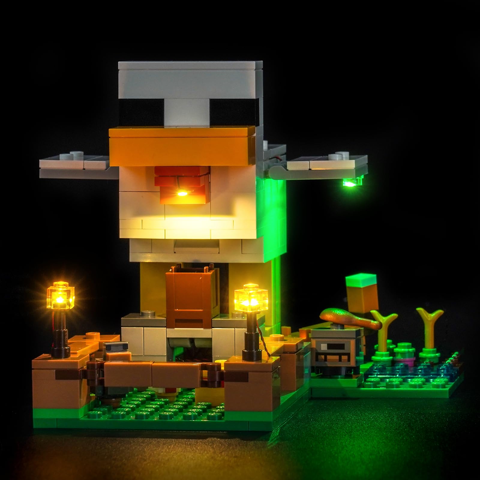 Light Kit Compatible with Lego Chicken Farm 21585 (No Model) - Image 2