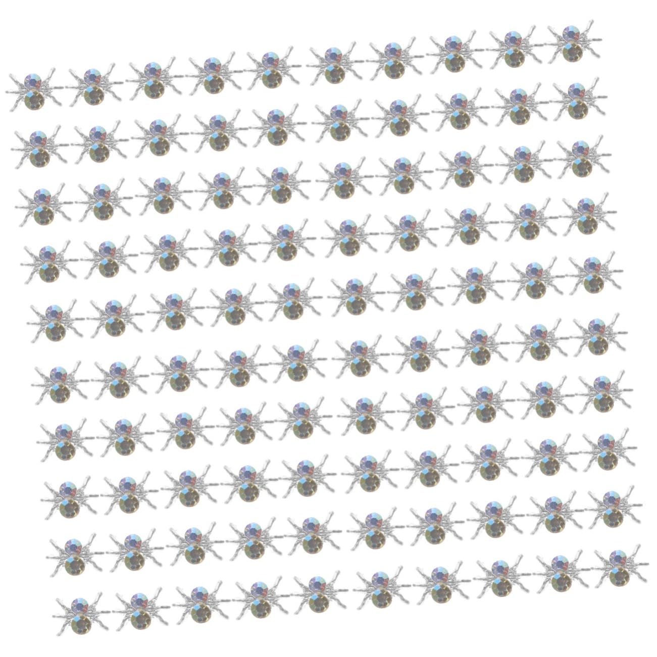 minkissy 400piezas Adornos De Uñas Para Manicura De Mujeres De Decoraciones De Araña Accesorios Para Uñas Creativos y Únicos Para Fiestas y Celebraciones