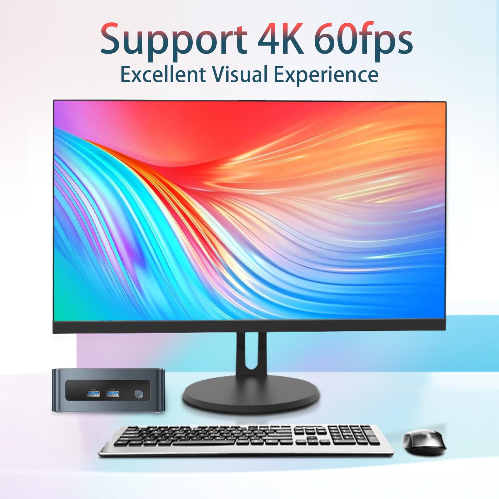 Mini PC AMD Ryzen 5 5600H - 6C/12T Up to 4.2GHz, 16GB DDR4 RAM