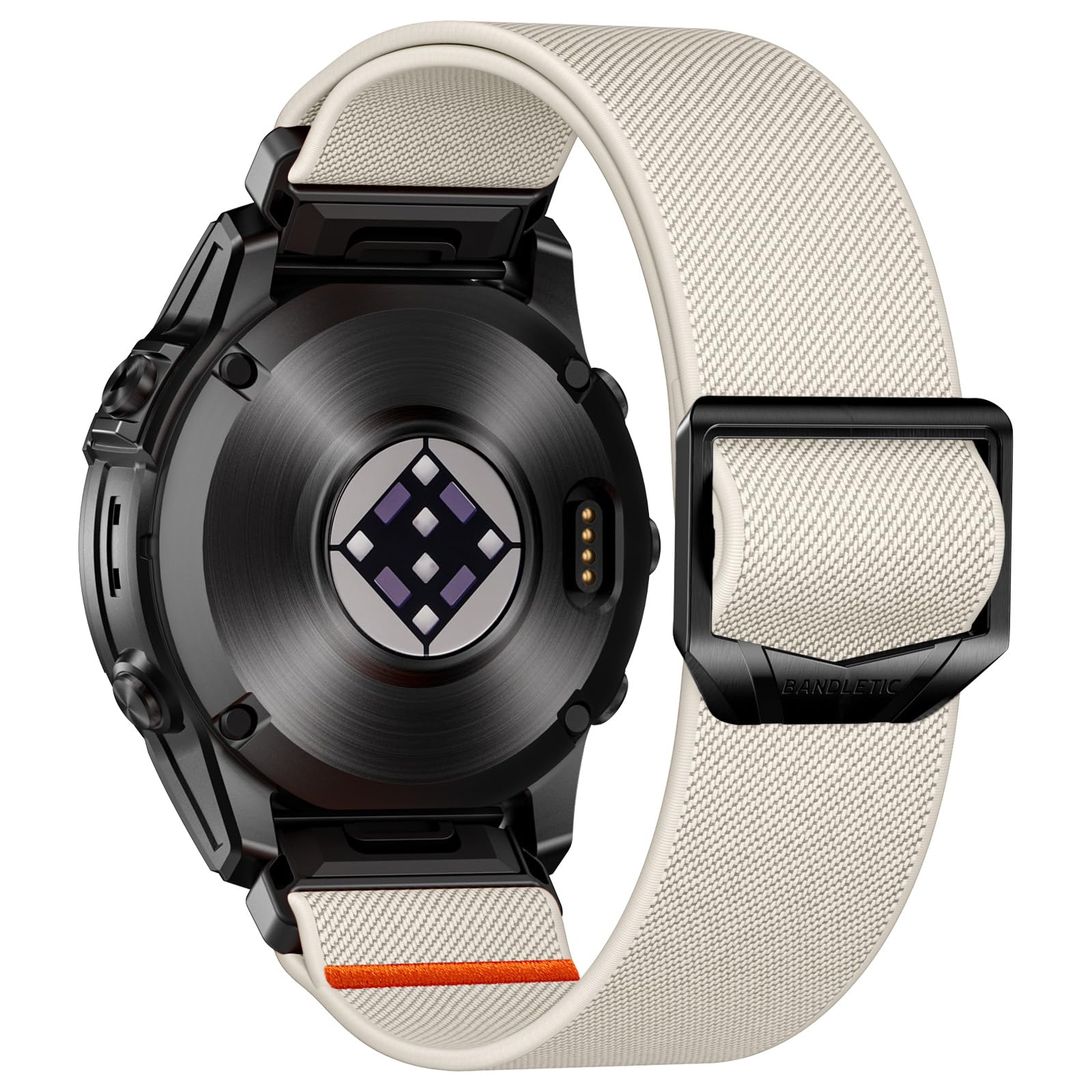 Bandletic Compatible With Garmin Fenix 7/Fenix 7 Pro/Fenix 6 Pro/Fenix 6/Fenix 8/E 47mm/Fenix 5/Fenix 5 Plus/Instinct 2/3/E, QuickFit 22mm Nylon Strap for Forerunner 965/955/Quatix 8/Epix 2 Pro 47mm