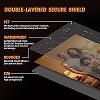 Vista 3 de Bolsas de laminación térmica de 9 x 11.5 pulgadas, capacidad para hojas de 8.5 x 11 pulgadas, paquete de 200 películas laminadas calientes de 5 mil
