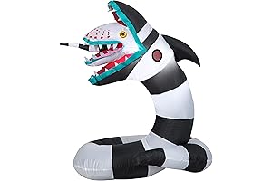 Gemmy Airblown Inflatable Beetlejuice Sandworm - Hauntingly Hilarious!