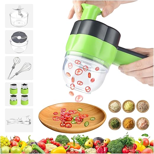Electric USB Mini Garlic Chopper Set