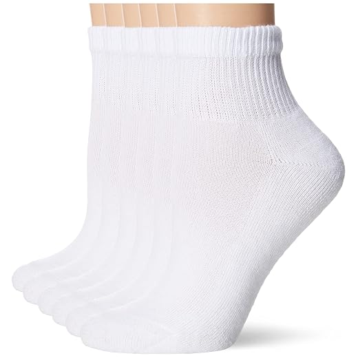 Hanes Women's Ultimate Comfort Toe Seamed Ankle Socks Pack Of 6