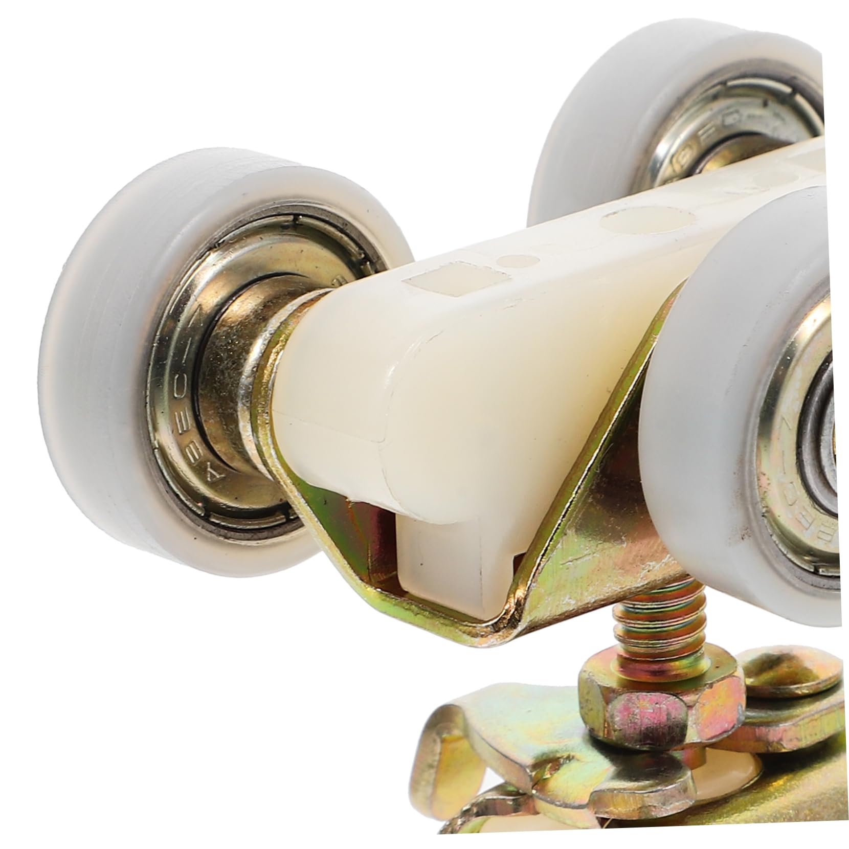 DOITOOL Lot De 2 Rouleaux De Porte De Fenêtre Et De Remplacement De 3 Roues Solide Et Précis 2 Pièces X 2