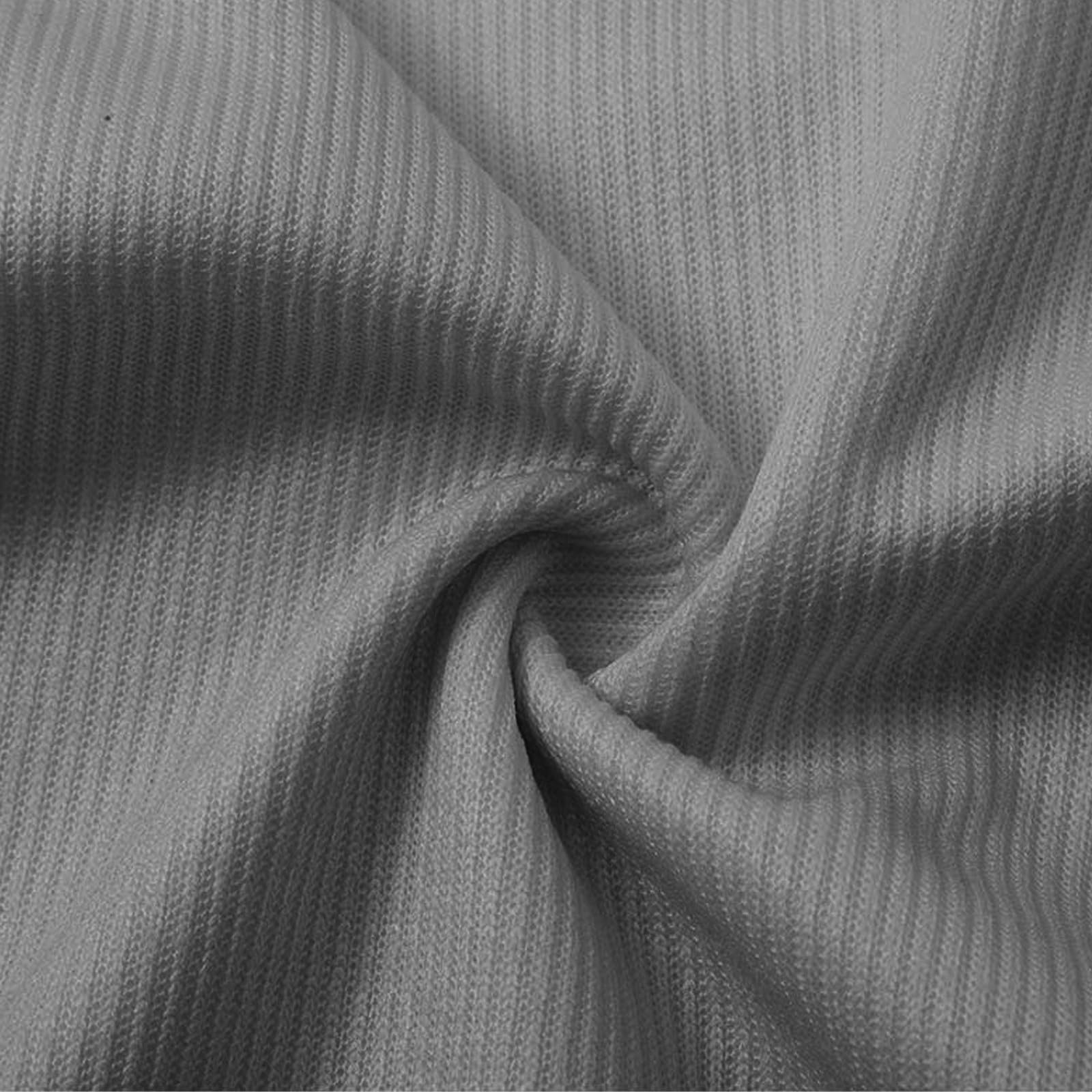 Generico Maglia Sportiva Uomo Maniche Lunghe Mezza Zip Collo in Pelo Tessuto A Righe Spesse per Uscite all’Aperto Invernali
