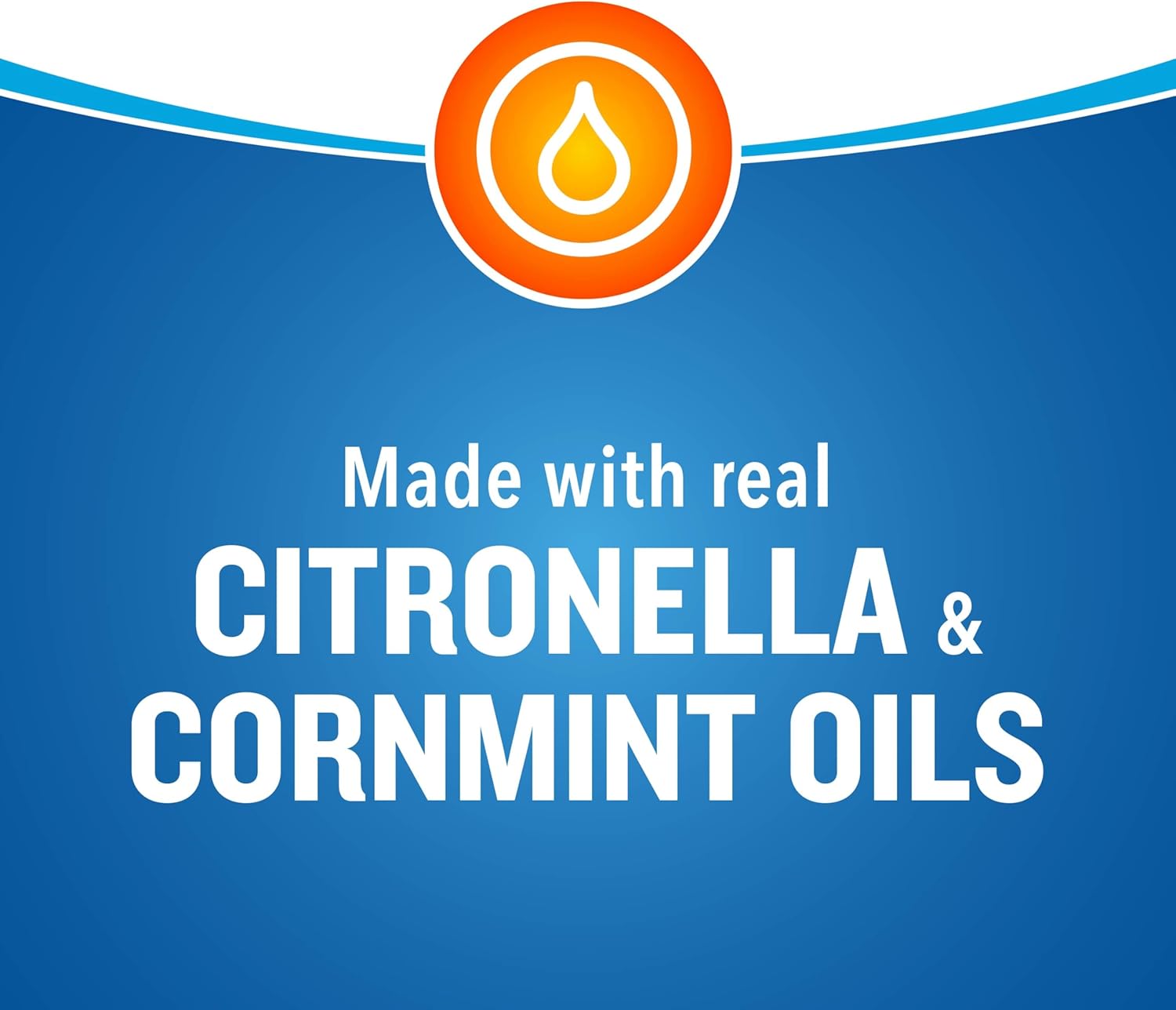 Cutter Candle, Outdoor Soy Wax Candle Made with Real Citronella Oil and Cornmint Oil Reduces The Presence of Mosquitoes with A Light, Fragrant Citronella and Mint Scent, 17 Ounces, 6 Pack