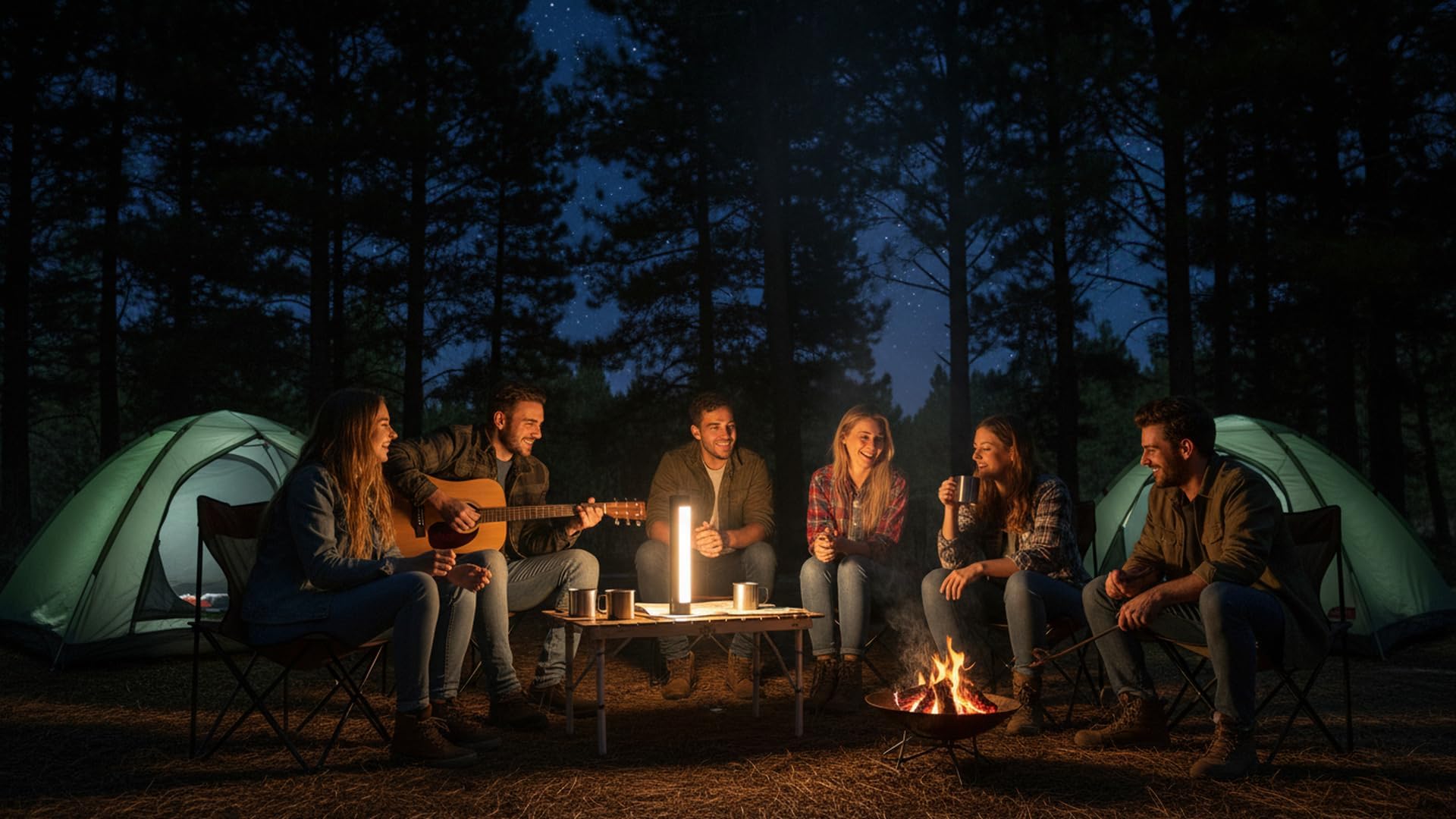 Sunblesa Bivvy Light Ricaricabile Aggiornata - Lanterna Magnetica LED per Pesca con Telecomando e Adattatore Bankstick, Power Bank 2600mAh, Modi Rosso/Verde/Bianco, Impermeabile per Carpa Campeggio