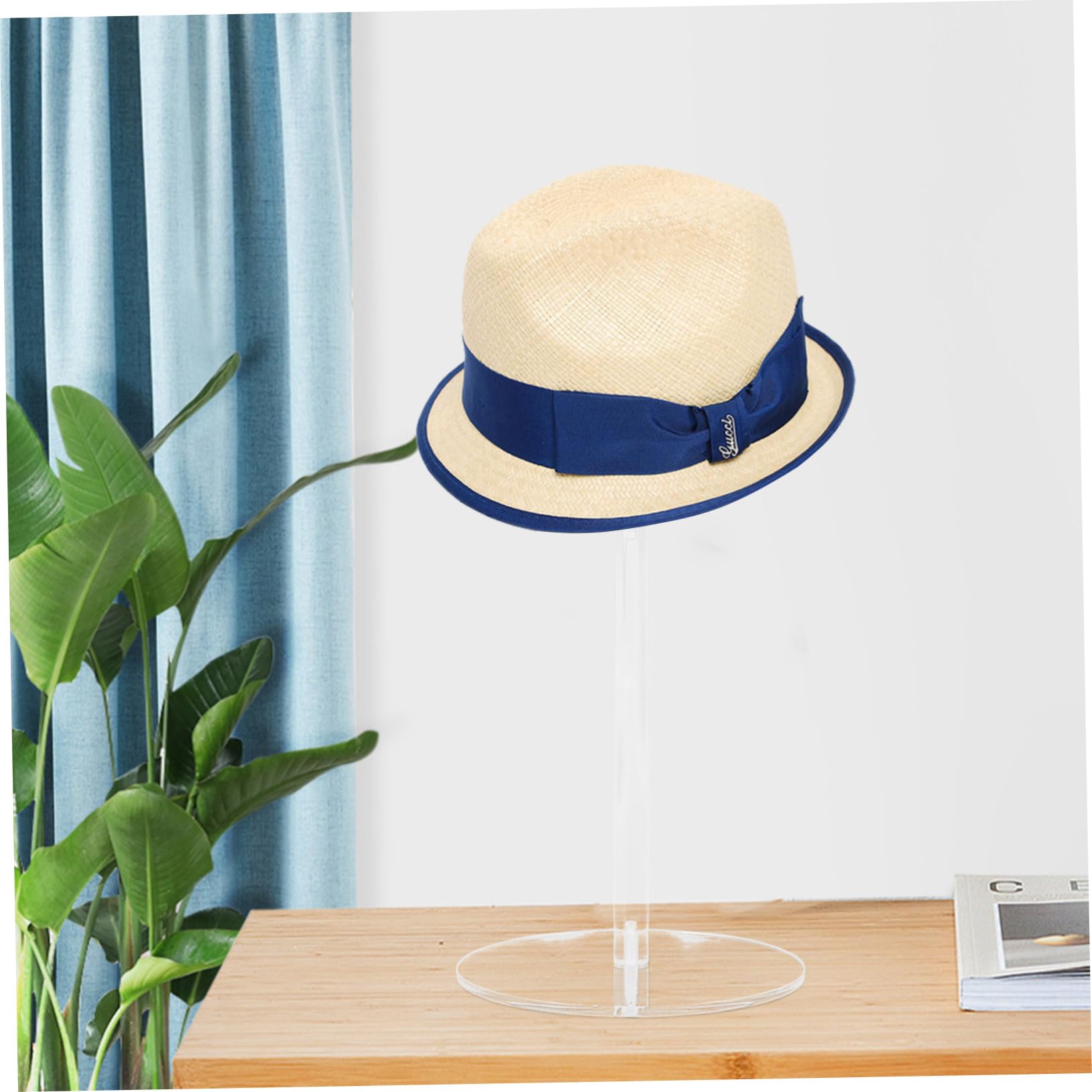 Amosfun 3 Pz Appendiabiti Trasparente Espositore Per Cappellini Gancio Per Cuffie Da Tavolo Portacappelli Trasparente Supporto Per Caschi Supporti Per Cappelli Trasparenti Acrilico