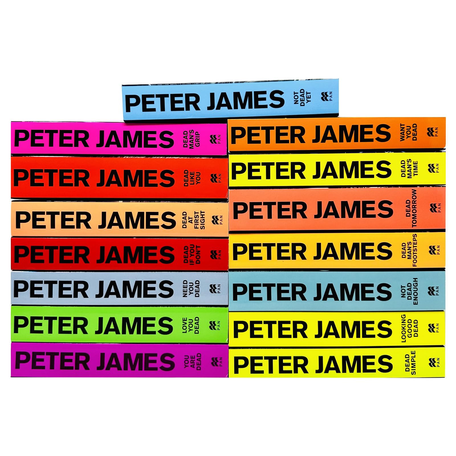 Roy Grace Series Book 1-15 Collection 15 Books Set By Peter James (Dead Simple, Looking Good Dead, Not Dead Enough, Dead Like You, Dead Man's Grip, Not Dead Yet, You Are Dead & More)