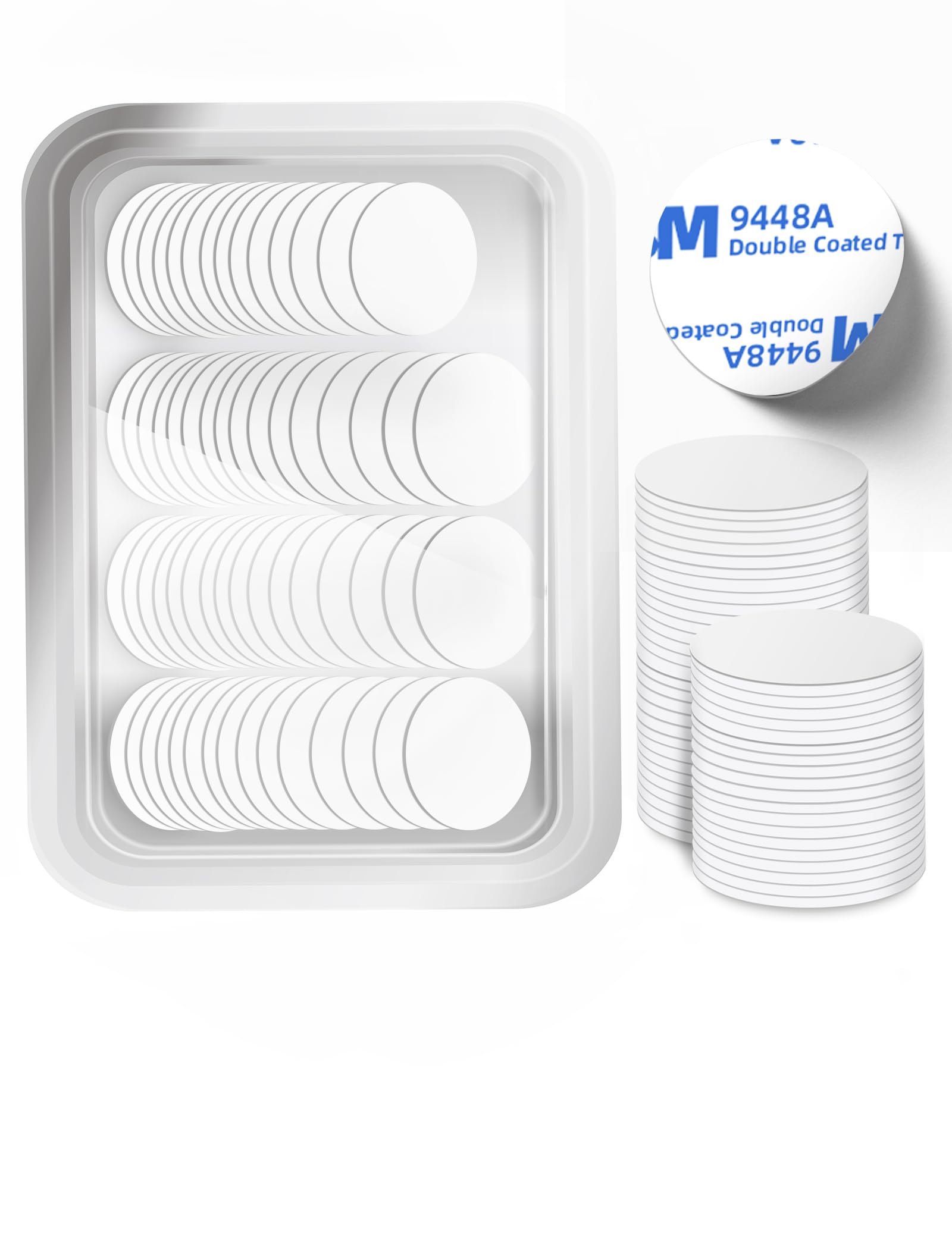 Tag NFC Tag215 - Etichette adesive vuote NFC, riscrivibili, programmabili, chip NFC 215, monete NFC (25 mm) con retro adesivo, memoria da 504 byte, compatibili con dispositivi telefonici abilitati NFC