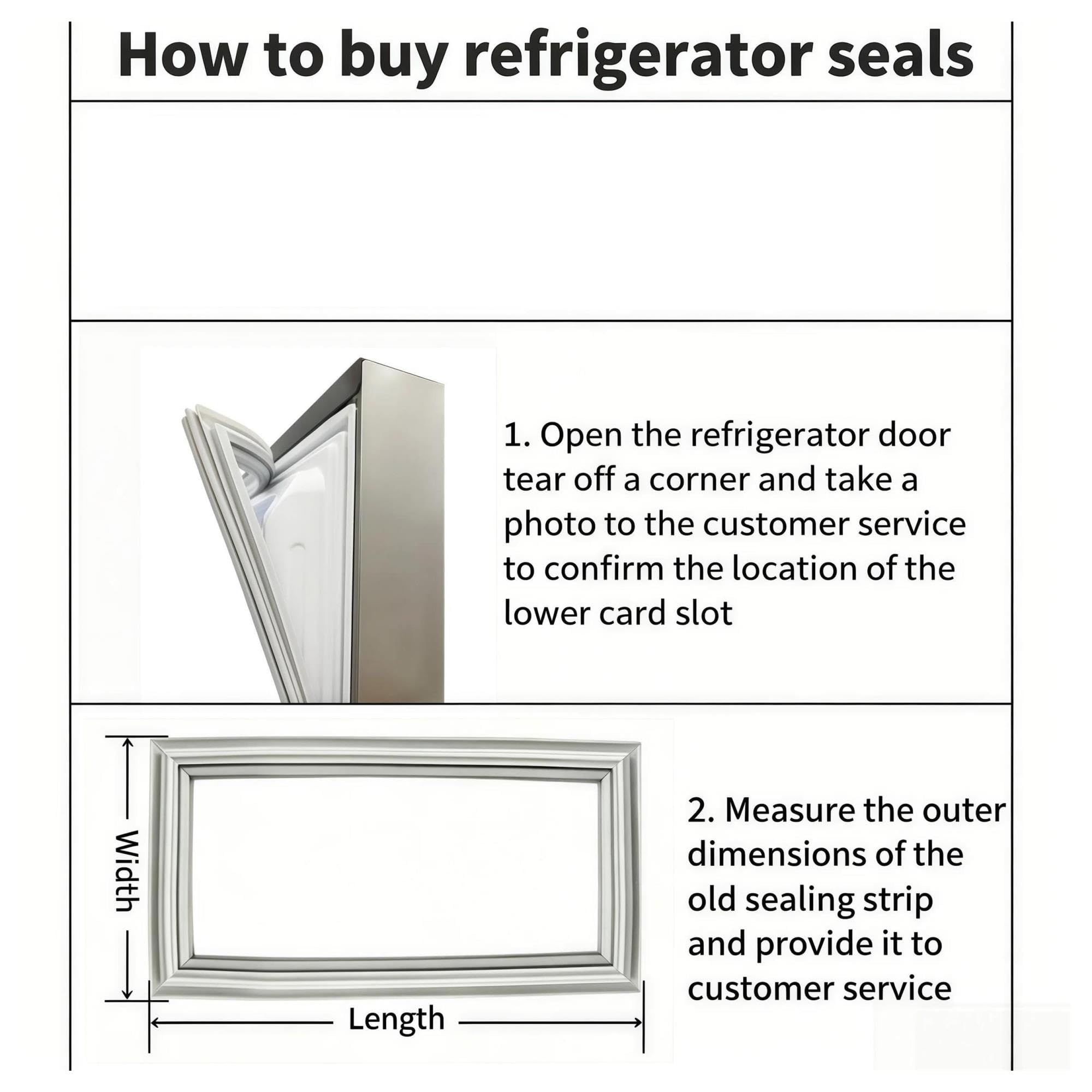 Tira de Sellado for Puerta de refrigerador de PVC de 2 m