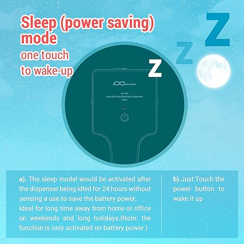 Miniatura 5 de Dispensador automático de jabón líquido sin contacto de 22 onzas, 5 niveles ajustables, compatible con varios jabones, capacidad de 8.8 fl oz, color