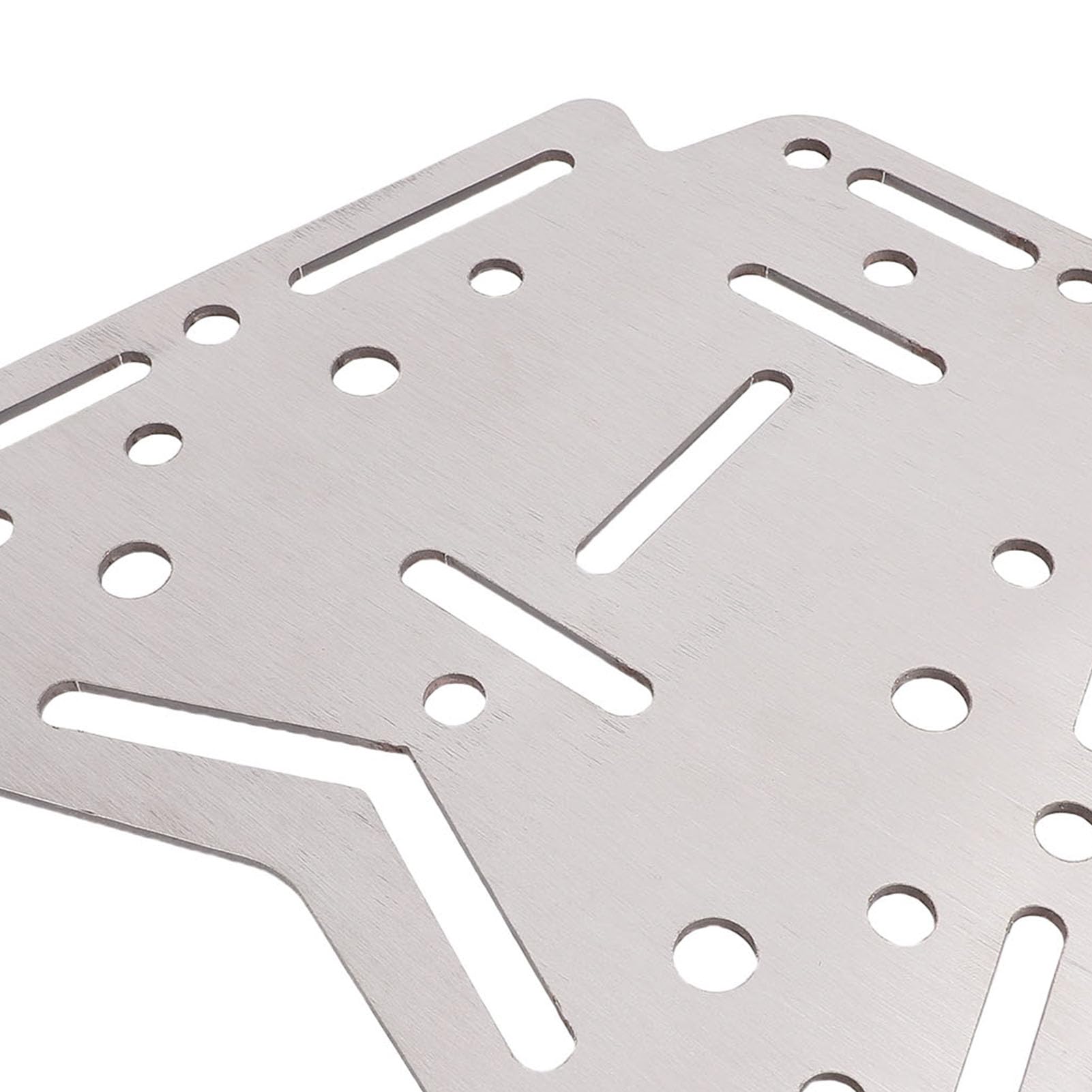 CHICIRIS Pastilla de Equipaje Trasero de Motocicleta, Soporte de Almacenamiento Extraíble de Acero Inoxidable con Alta Capacidad de Carga para Zontes 310M 350D X310 350X 368D 368M