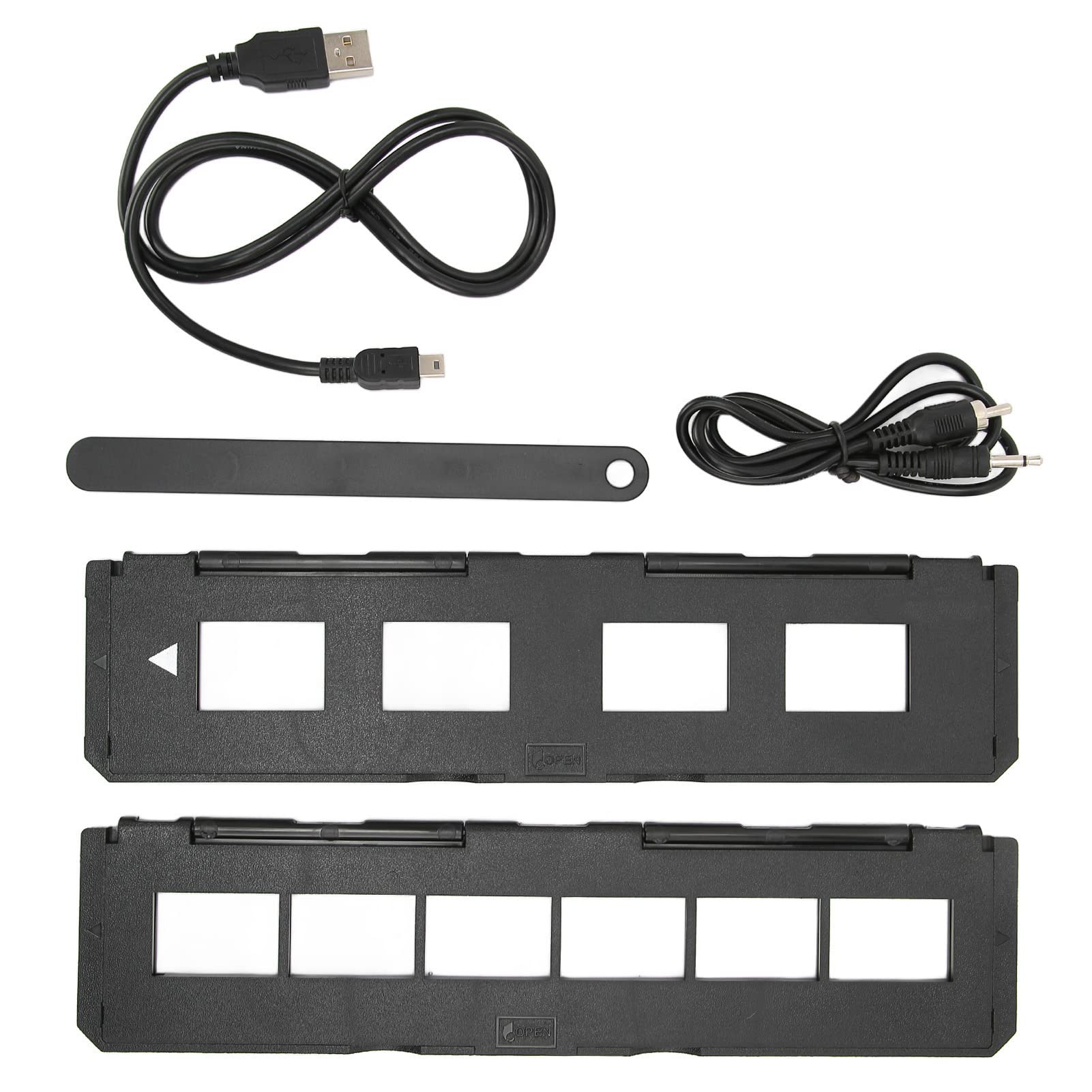 Escáner de Película Digital, Escáner de Película de Pantalla LCD de 2,4 Pulgadas para Computadora Portátil Formato JPEG Digital Portátil Pequeño para Teléfono Inteligente