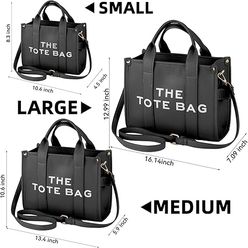 Miniatura 3 de charlore The Leather Tote Bag For Women, Womens Tote Bags with zipper,Can shouldercrossbody,Handbag