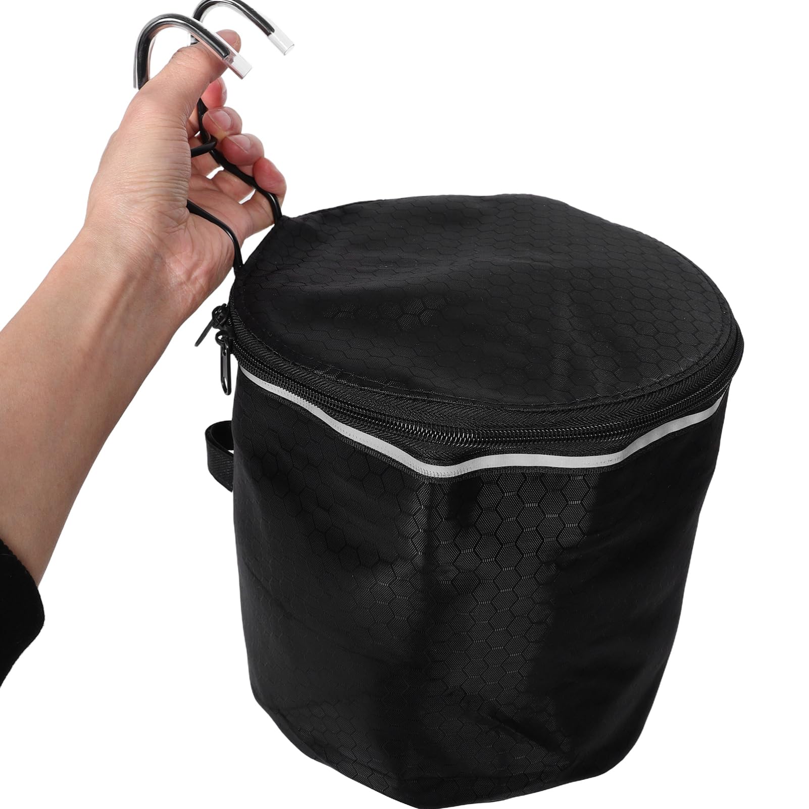 BESPORTBLE Cestino Elettrico Staccabile Contenitore Portaoggetti Anteriore per Manubrio Accessorio Multiuso per Ciclismo Tela per Mountain Bike Elettrica