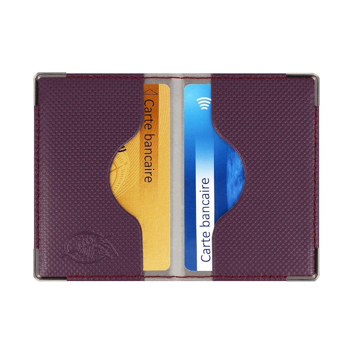 RFID kaarthouder met leerlook hoes | Relatiegeschenken XL