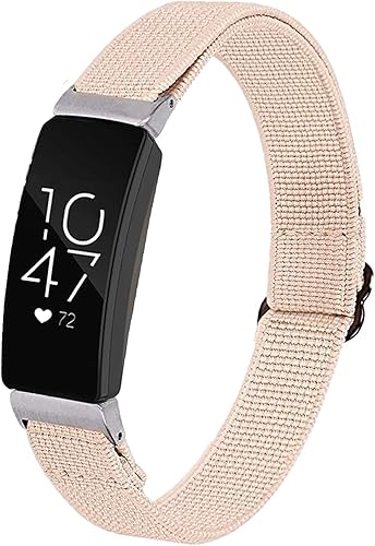 Miniatura 1 de Miimall Compatible con Fitbit InspireInspire 2Inspire HR Banda elástica suave elástica de nailon ajustable Correa de repuesto para Fitbit