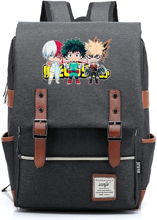 Daypacks,Anime Backpack My Hero Academia Travel School Rucksack Casual