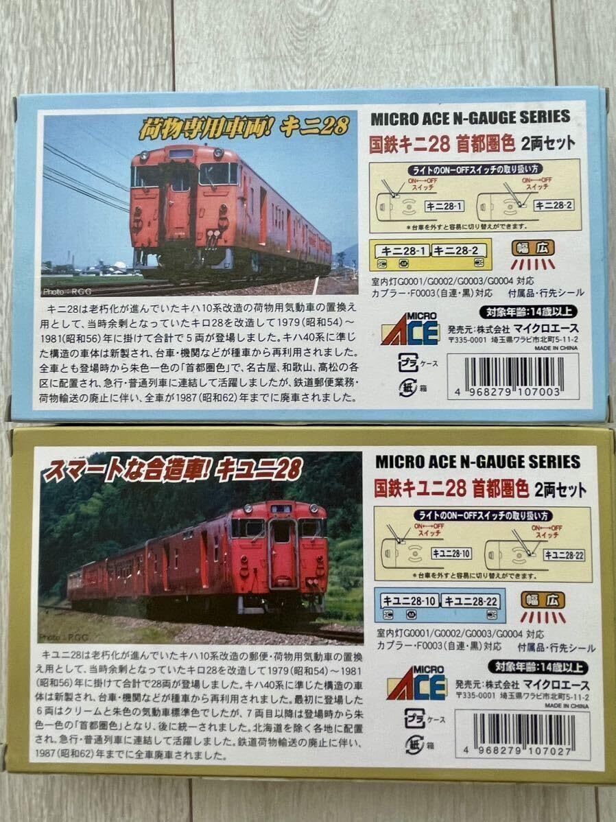 Amazon.co.jp: Micro Ace A-0719. 国鉄 キニ28 首都圏色 2両