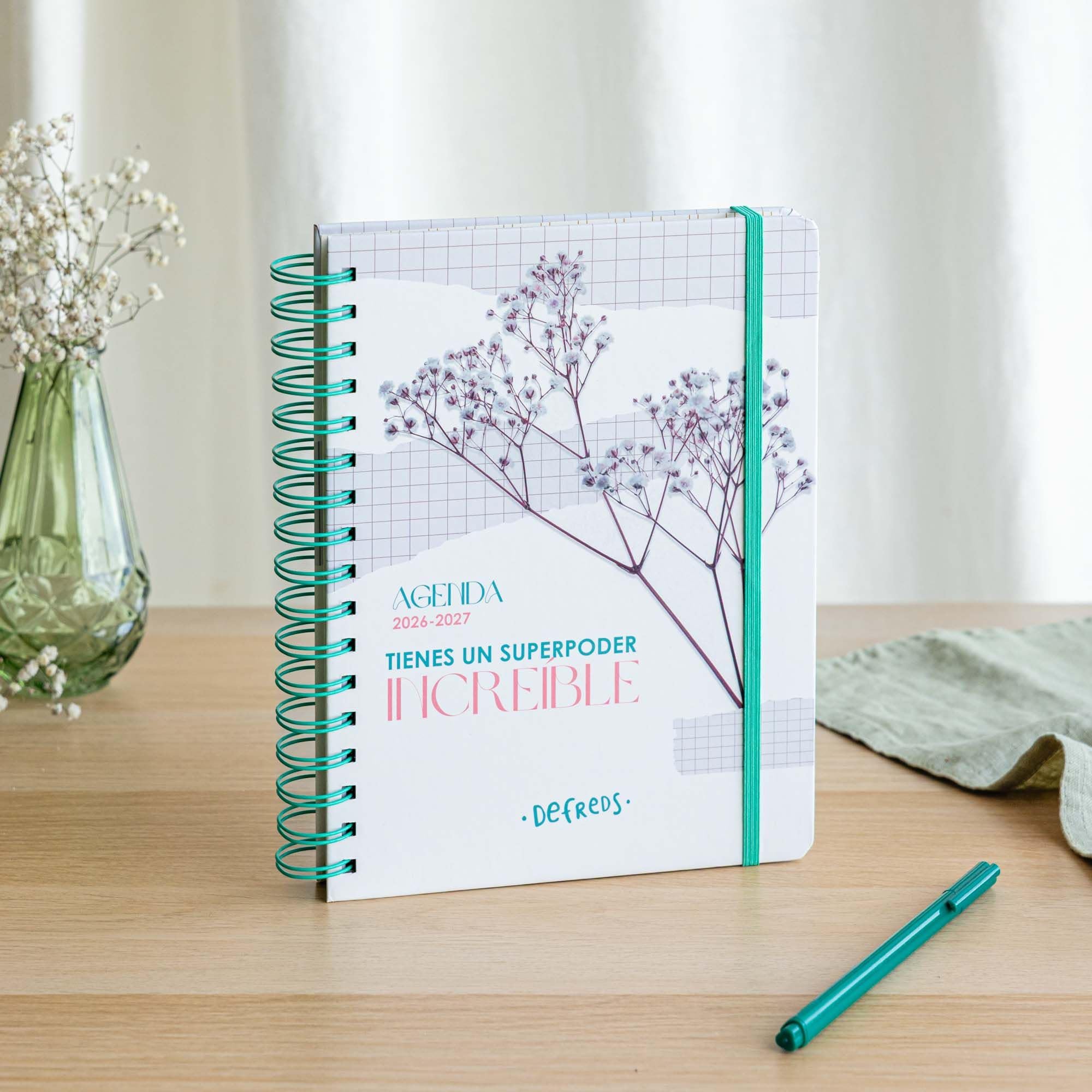 Agenda escolar semanal 2026-2027 Defreds (TANTANFAN)