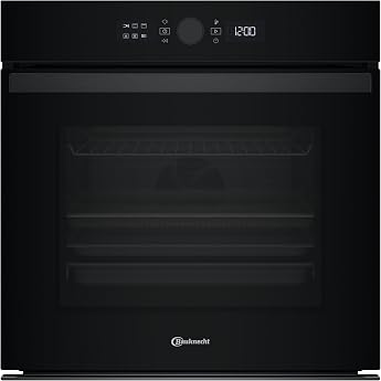Bauknecht BBI4S8HM1SK Built-in Hot Air Oven / 60 cm 73 Litres / Multi-Level Cooking/AirFry Function/PowerHot Air/High Temperature Pizza Function/Dynamic Intelligence/Active Multiflow [Energy Class A+]