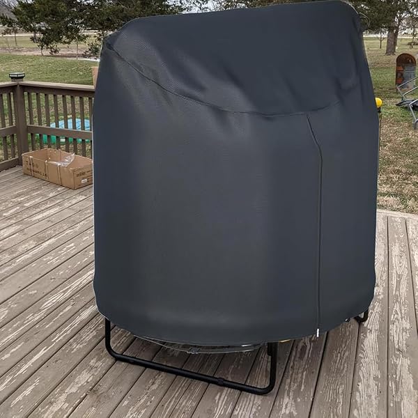 Housse de Protection pour Trampoline Enfant, Bâche de Saut Extérieure, Housse de Protection Ronde Imperméable Et Résistante Aux UV, pour Extérieur - 5