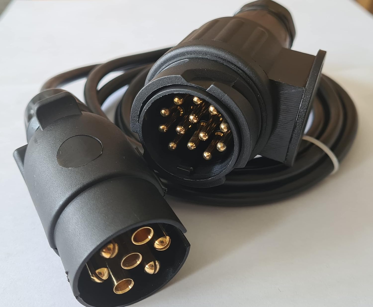 2.0m Adapter Plug 7 to 13pin Adapter Cable 12V Trailer Caravan