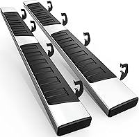 Vista 14 de AUTOSAVER88 - Estribos laterales compatibles con 2019-2026 Chevy Silverado/GMC Sierra 1500, 2020-2026 Silverado/Sierra 2500HD 3500HD de 2 filas y 4