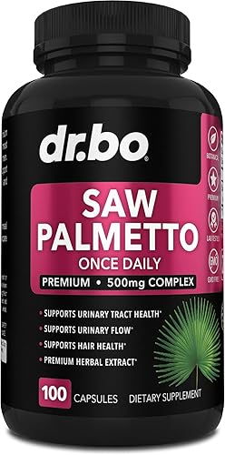 Saw Palmetto para la pérdida de cabello de las mujeres - Bloqueador DHT para mujeres crecimiento natural más complejo de suplementos de control de