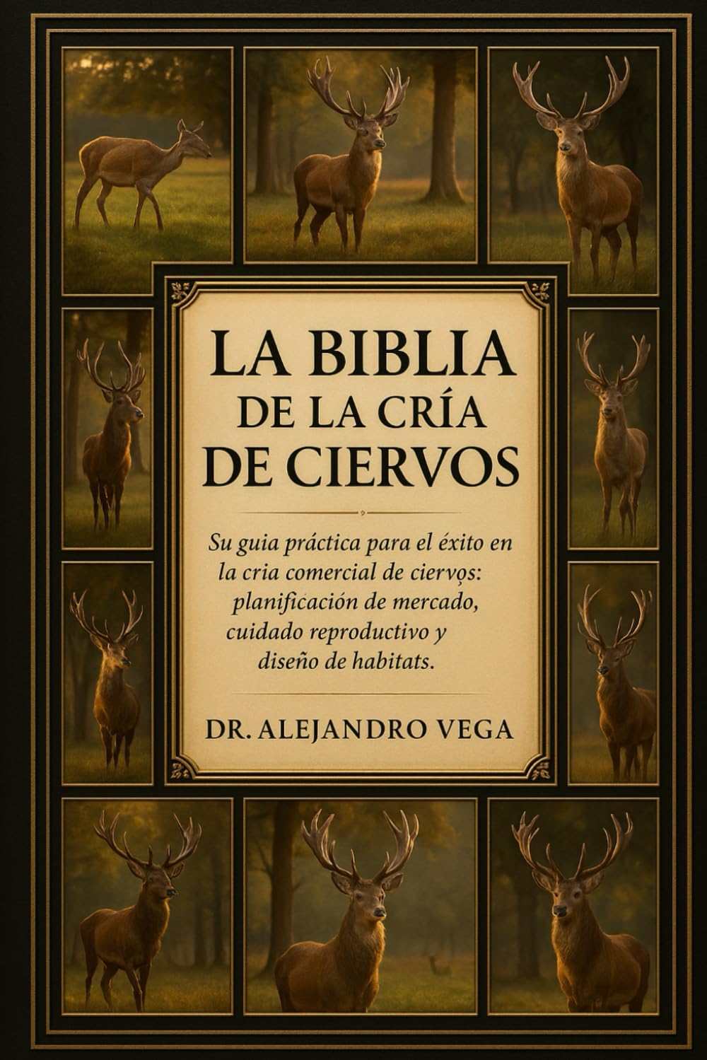 LA BIBLIA DE LA CRÍA DE CIERVOS: Su guía práctica para el éxito en la cría comercial de ciervos: planificación de mercado, cuidado reproductivo y diseño de hábitats.