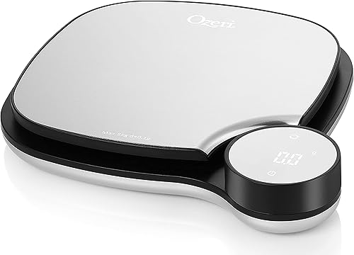 Miniatura 2 de Ozeri Báscula de cocina de acero inoxidable, 0.1 g (0.01 oz), tecnología de pesaje, color negro
