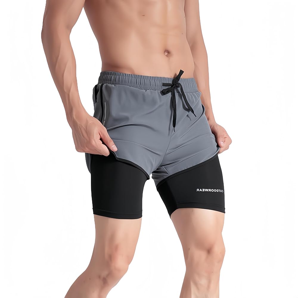 パンツ 21SS th products Jog Shorts Hollister California Men's Classic Terry Jogger Shorts