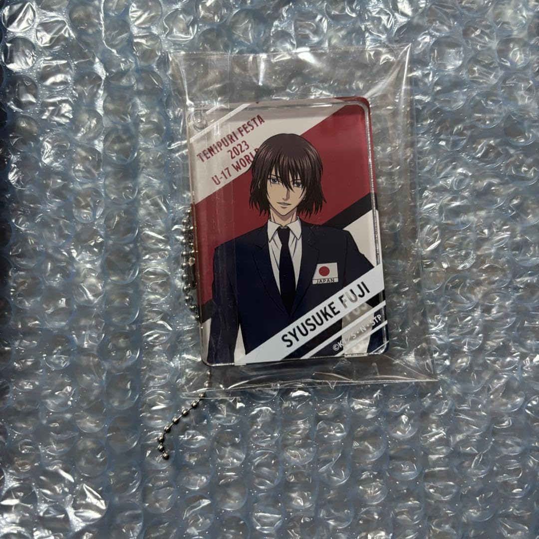 新テニスの王子様 テニプリ 不二周助 スクエアアクリルキーホルダー 代表スーツ 新テニスの王子様 テニプリ 不二周助 スクエアアクリルキーホルダー