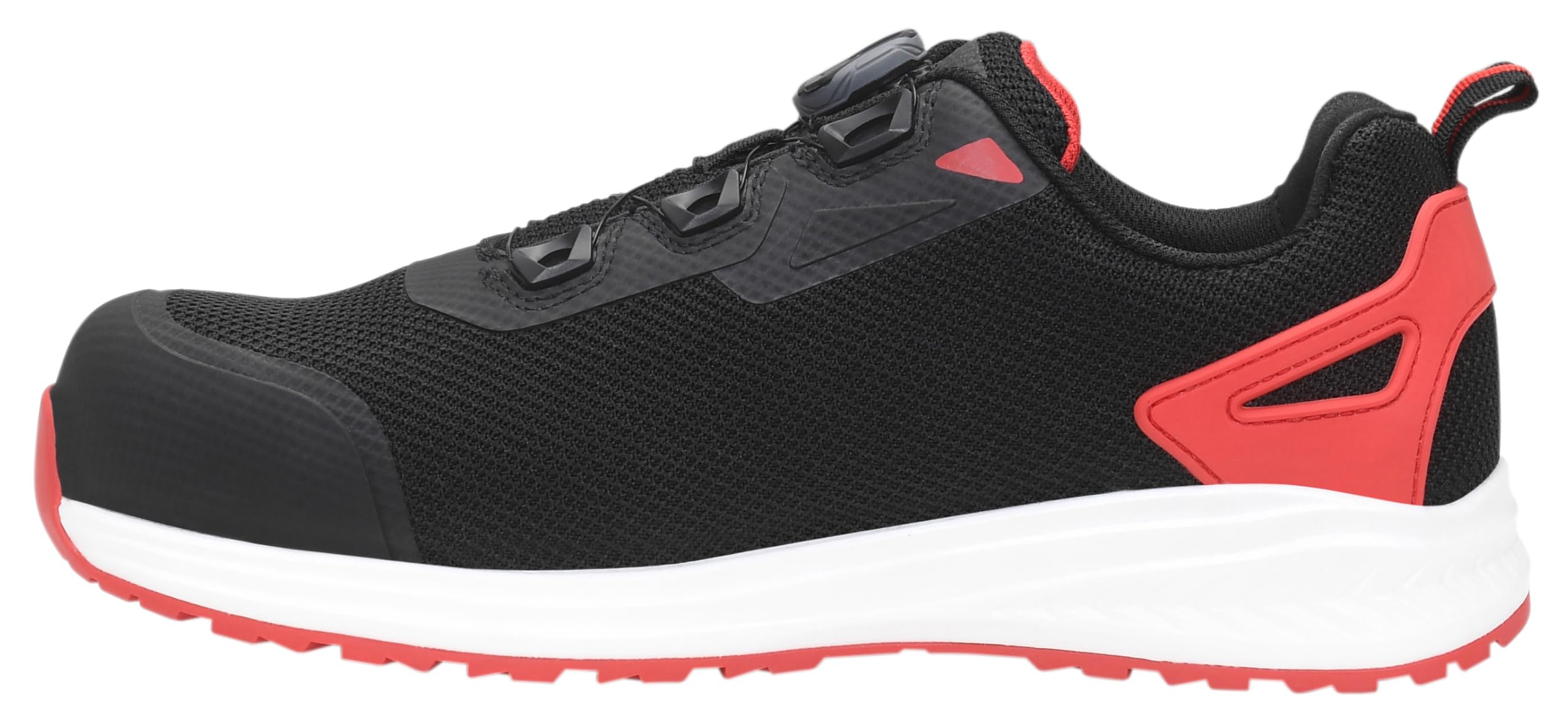 ELTEN BATIS BOA Black-red Low ESD S1PL