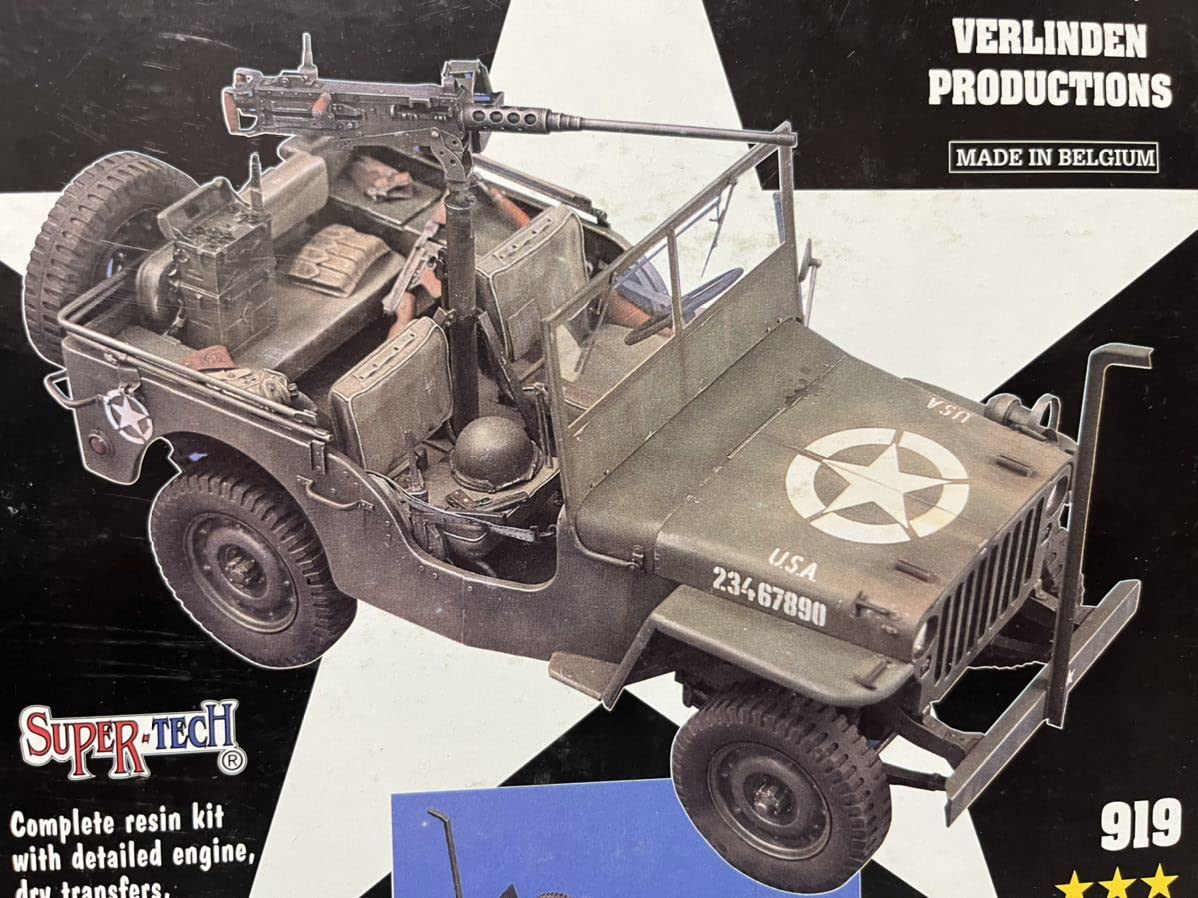 Amazon.co.jp: 絶版 1/15 WW2 WILLYS MB ジープ S.A.S改造キット バー 