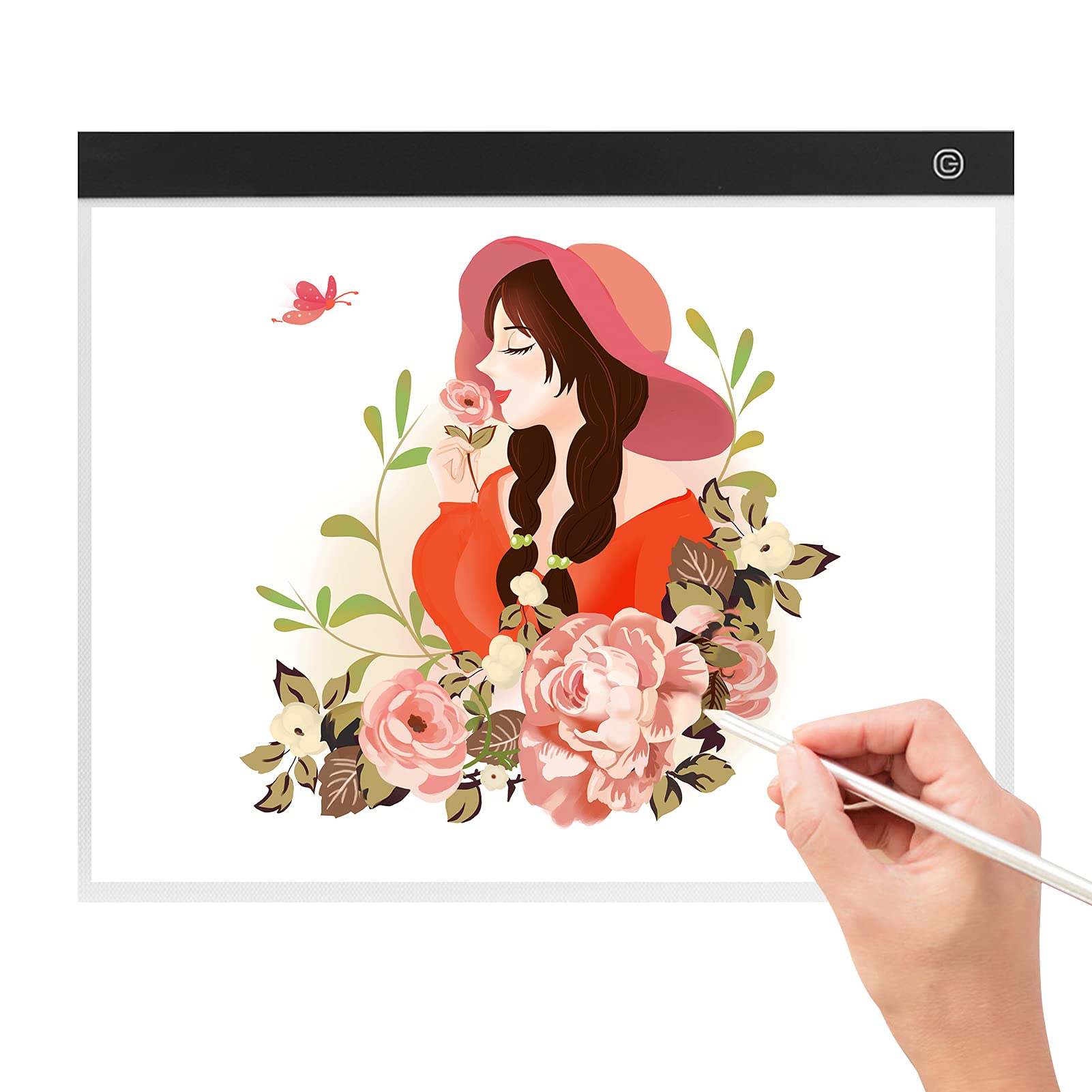 F FABOBJECTS® A3 Large-Size Light Box LED Artcraft Tracing Light Pad Stepless Dimming Eye-ing Pad for Tatoo Diamond Jewel Paint Drawing Sketching Animation-image-9