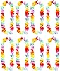 8 Pcs Hawaiian Garland,Hawaiian Party Decorations,Hawaiian Party Accessories,Hawaiian Lei,Hawaiian Necklace Flower,Tropical Decorative Favours,Flower Necklace Hawaii,Hawaiian Garlands For Adults Kids