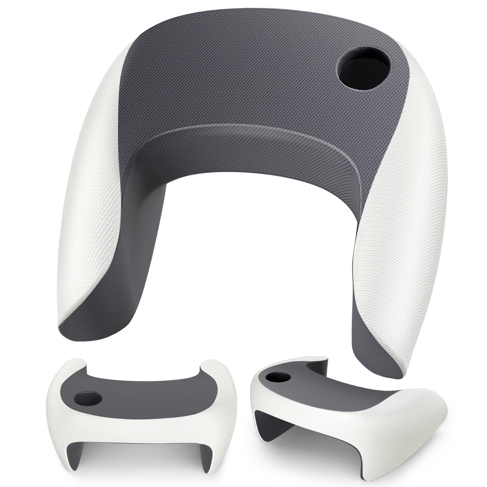 Reading Pillow, Knee Desk Pillow for Adults, Memory Foam Gaming Cushion, Arm Support Armrest Pillow, Armrest Pillow for Work, Crochet, Gaming, Bed,Floor, Sofa Sit Back Pillow