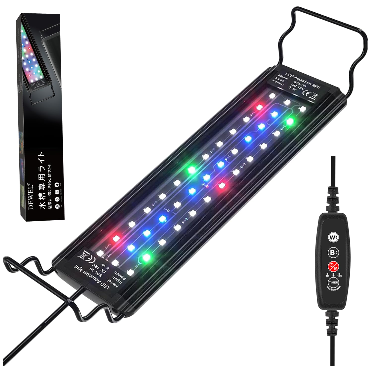 Amazon.co.jp: DEWEL 水槽 ライト 水槽 ledライトアクアリウム LED