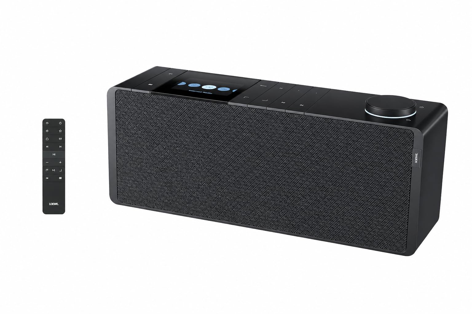 Loewe klang s1 basaltgrau, Stereo Smartradio, 80 Watt, DAB, DAB+, UKW, Audio Streaming, Bluetooth, USB, Internetradio, Digitalradio, WLAN Radio
