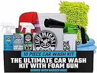 Chemical Guys Arsenal Builder 10-Piece Car Wash Kit with Foam Gun - Garden Hose Foam Cannon for Cars, Trucks, SUVs & Motorcycles