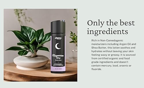 Miniatura 5 de Loción para dormir de magnesio con lavanda y melatonina, crema de noche de aplicación tópica, alta potencia, materiales orgánicos, tamaño grande,