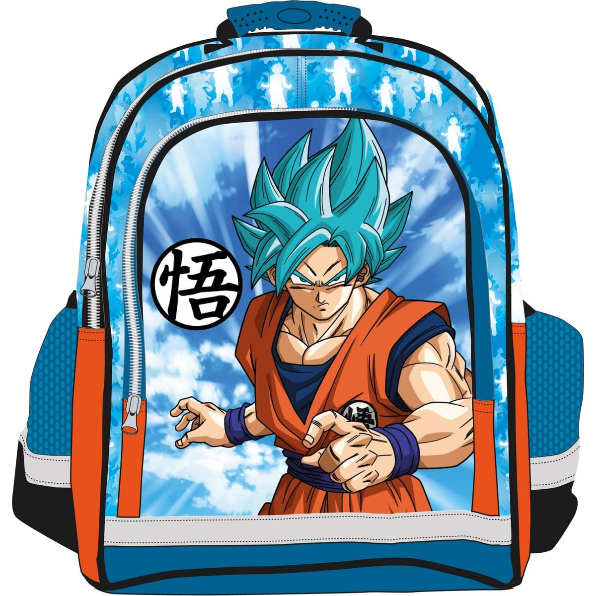 Sac à dos Dragon Ball pour adolescent grand compartiment de taille unique