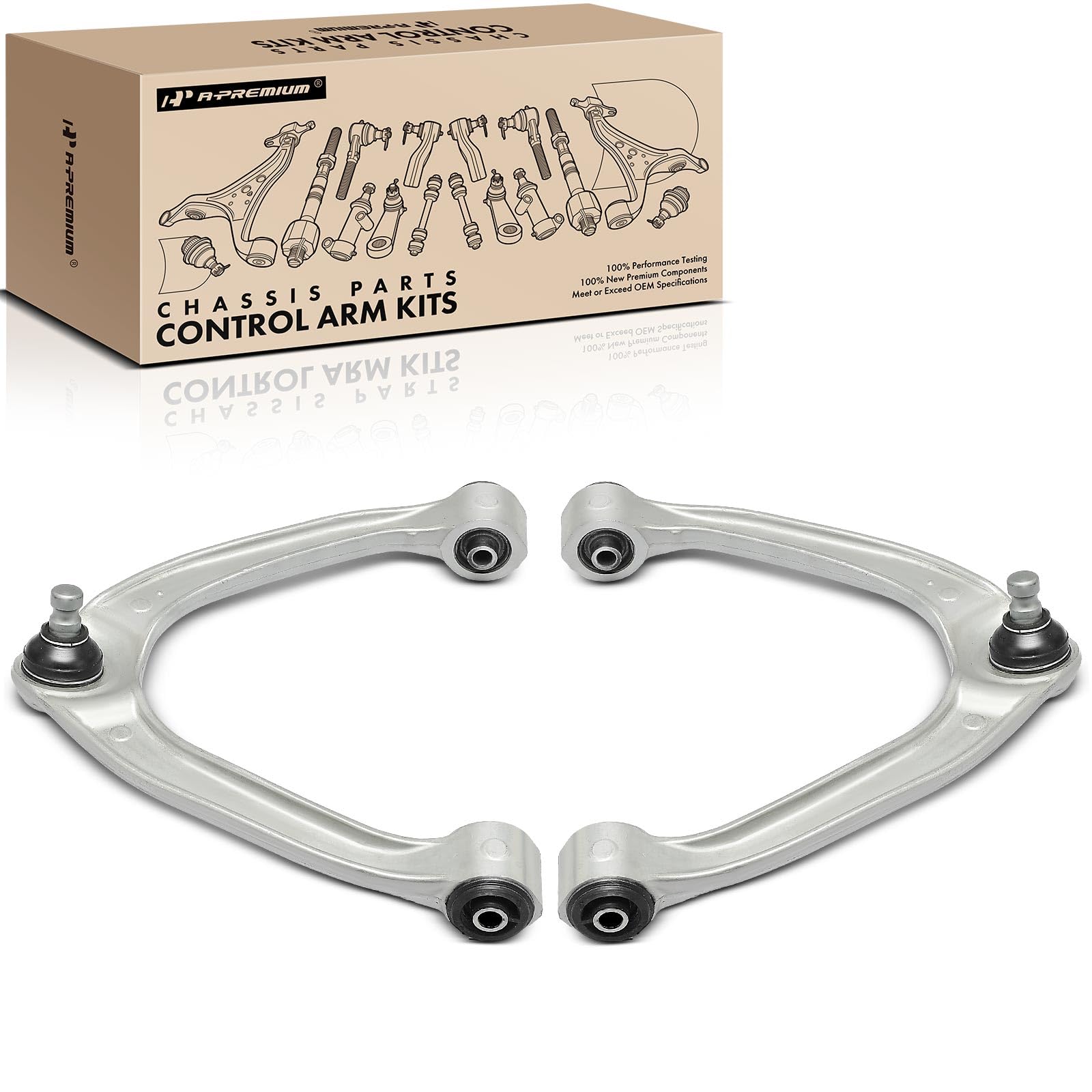 Amazon.com: A-Premium 2 x Front Upper Control Arm, with Ball Joint