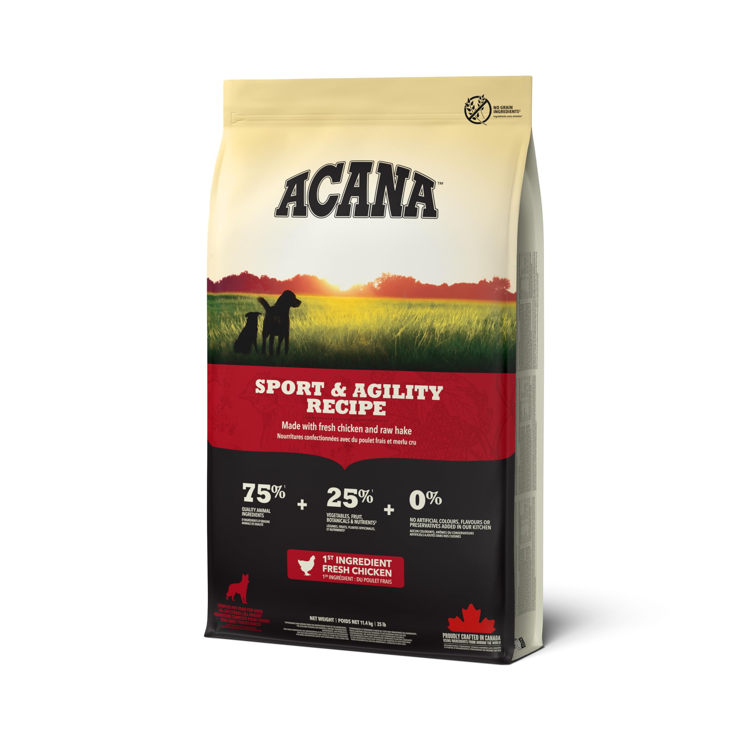 Acana Sport and Agility Nourriture pour Chien 11,4 kg