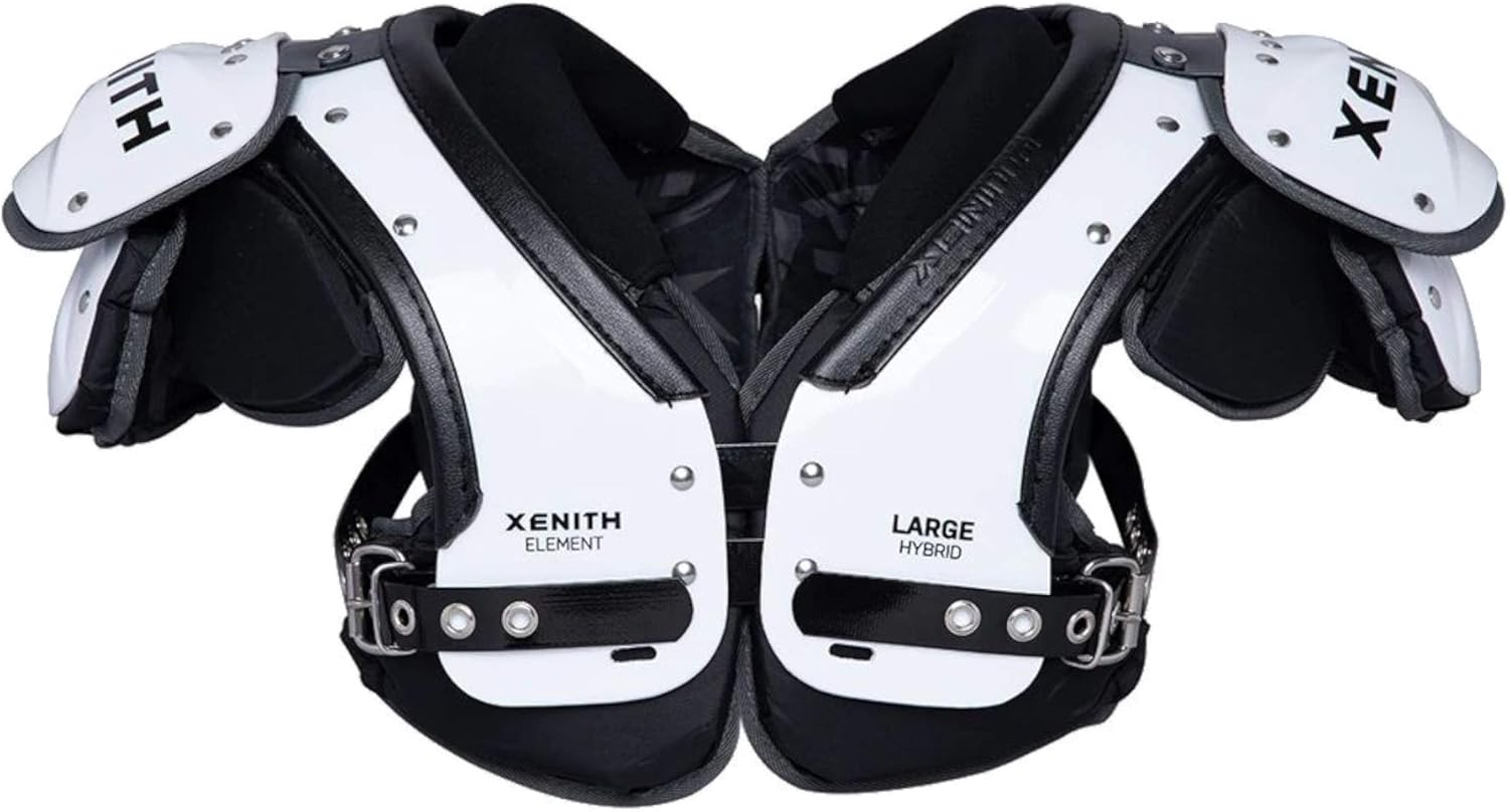 Xenith Element Lineman Varsity Football Shoulder Pads for Adults - All Purpose Protective Gear : Sports & Outdoors