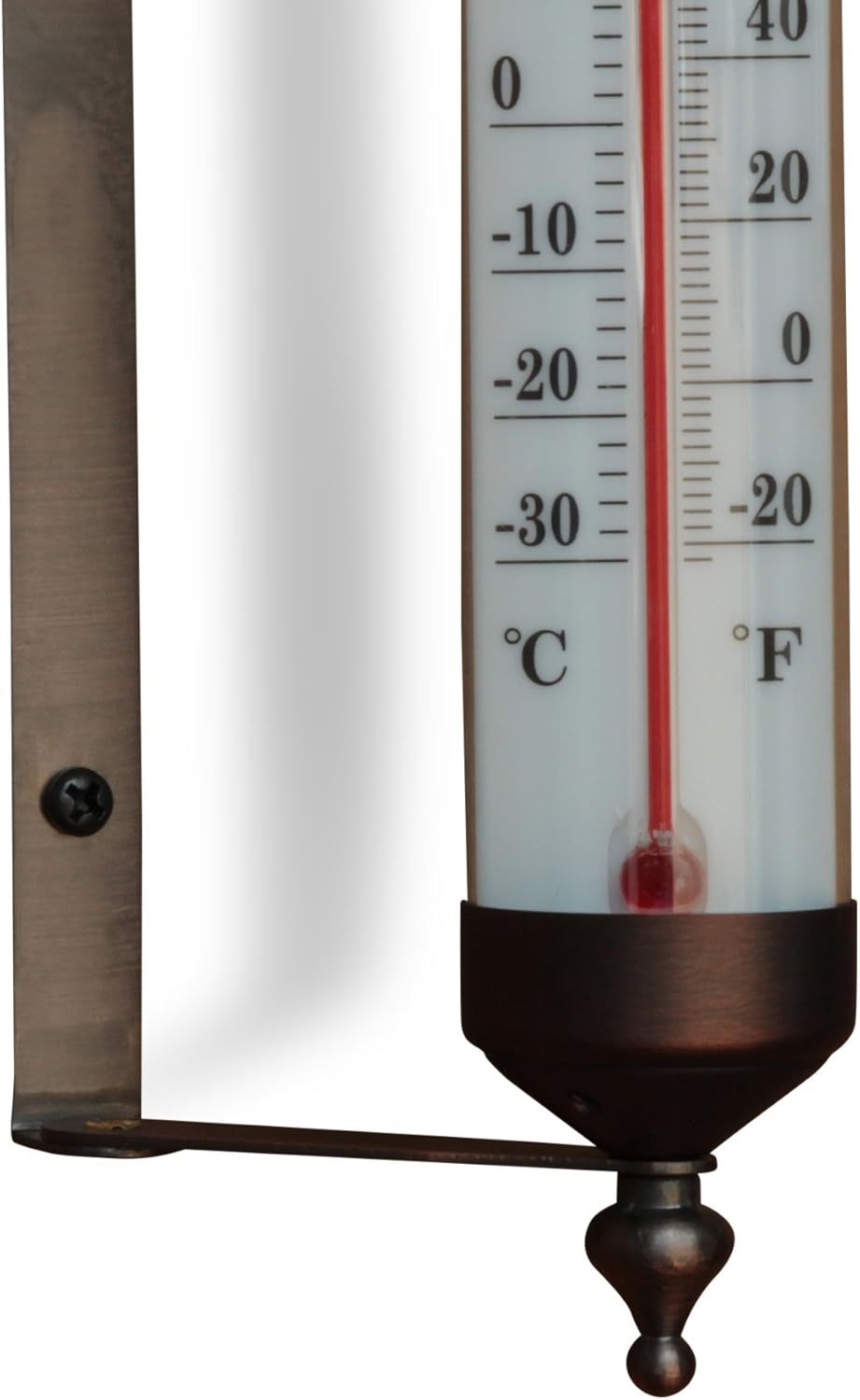 Bjerg Instruments Adjustable Angle 10 Inch Garden Thermometer (Bronze) : Patio, Lawn & Garden